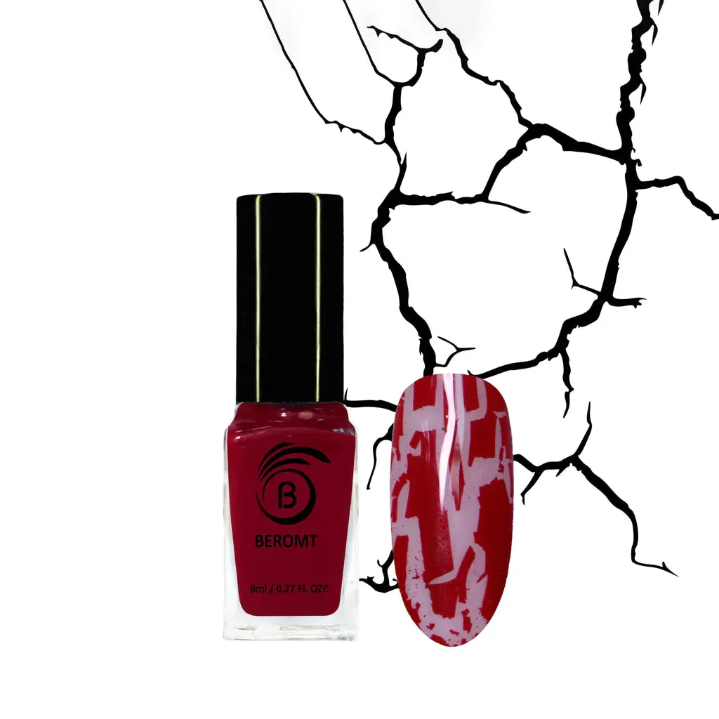 Crackle nail polish value sets combo of 9